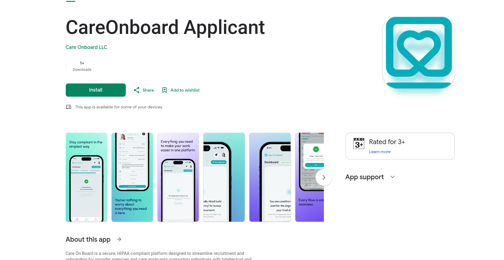 Care On Board preview
